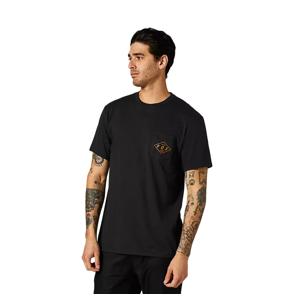 FOXRACING T-Shirt Diamond Plate Basic Avec Poche 5 FOXRACING T-Shirt Diamond Plate Basic Avec Poche – Image 3