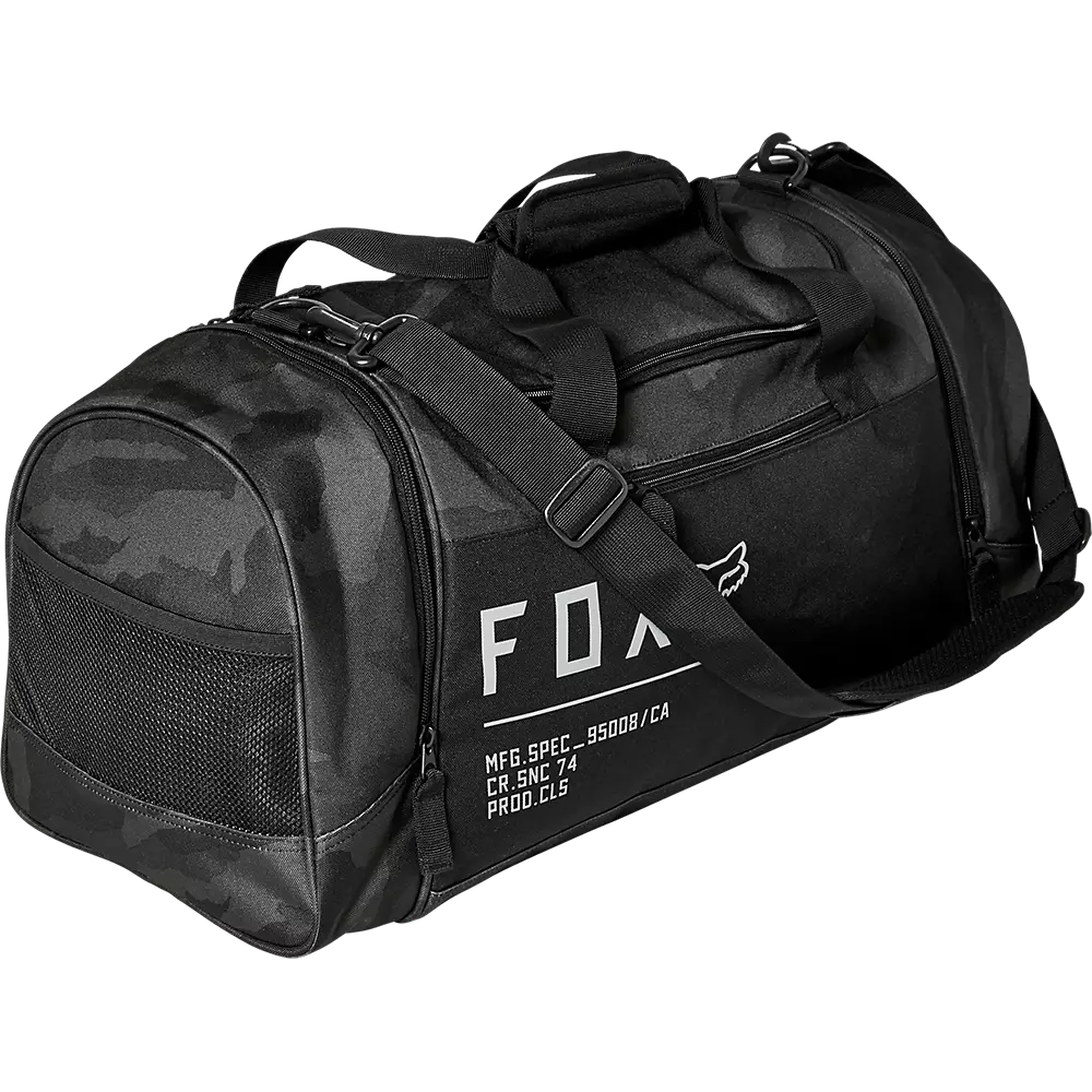 FOXRACING Sac De Sport 180 Black Camo Duffle 4 FOXRACING Sac De Sport 180 Black Camo Duffle – Image 2