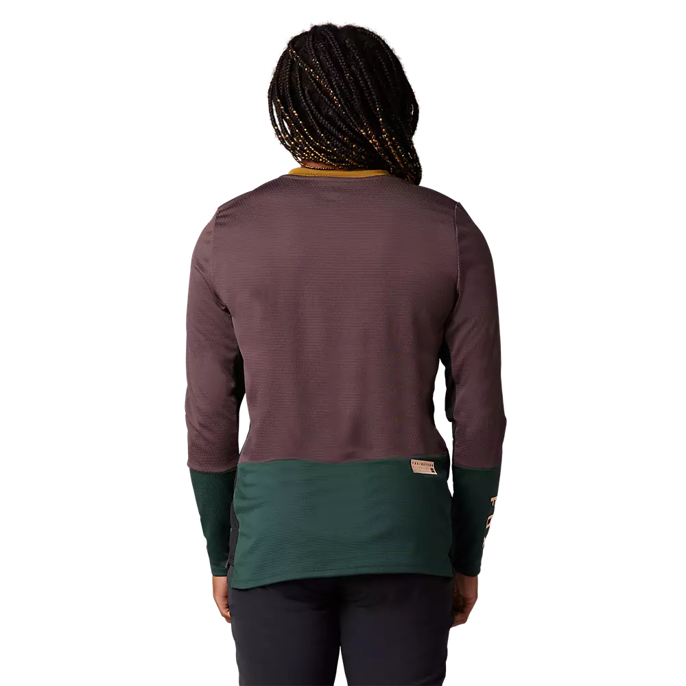 FOXRACING Maillot À Manches Longues Pour Femme Defend 5 FOXRACING Maillot À Manches Longues Pour Femme Defend – Image 3