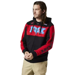 FOXRACING Sweat À Capuche Zippé Honda -Vtt Soldes Magasin 28996017 3