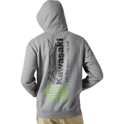 FOXRACING Sweat À Capuche Zippé Kawasaki -Vtt Soldes Magasin 28997185 2