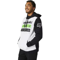 FOXRACING Sweat À Capuche Kawasaki Stripes -Vtt Soldes Magasin 28999018 3