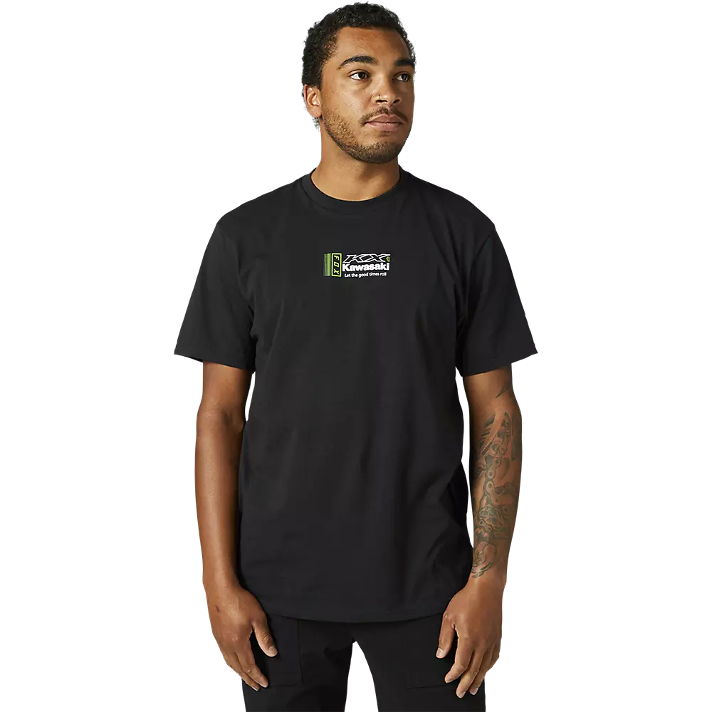 FOXRACING T-Shirt Premium Kawasaki 3 FOXRACING T-Shirt Premium Kawasaki