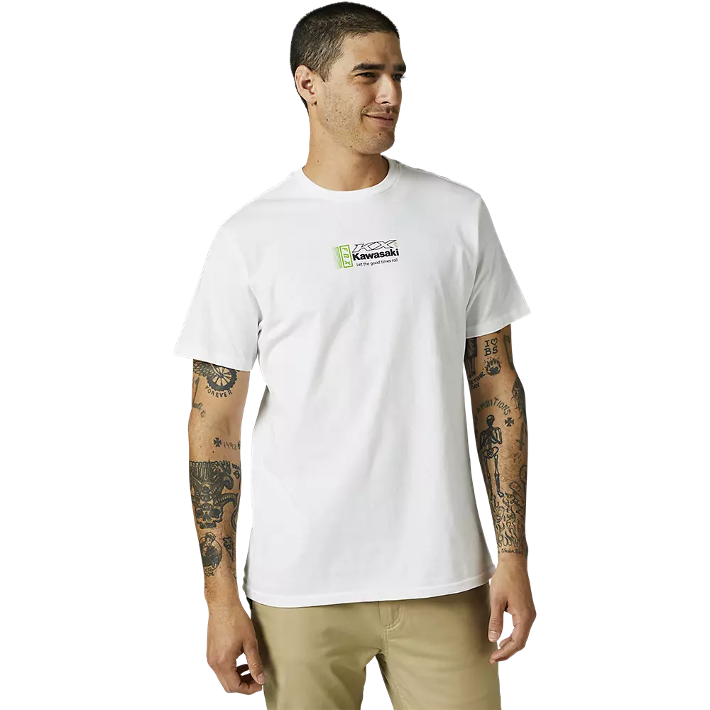 FOXRACING T-Shirt Premium Kawasaki 3 FOXRACING T-Shirt Premium Kawasaki