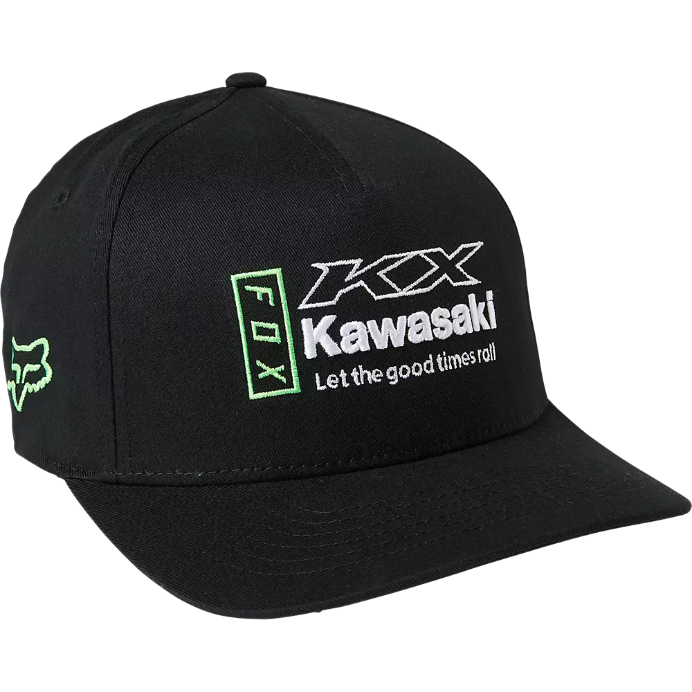 FOXRACING Casquette Flexfit Kawasaki 3 FOXRACING Casquette Flexfit Kawasaki