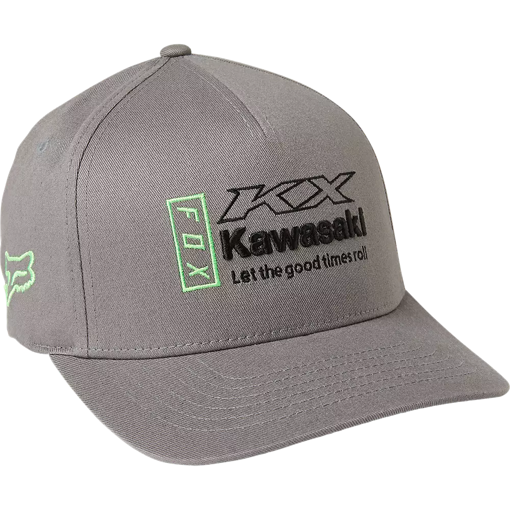 FOXRACING Casquette Flexfit Kawasaki 3 FOXRACING Casquette Flexfit Kawasaki