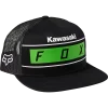 FOXRACING Casquette Ajustable Kawasaki Stripes -Vtt Soldes Magasin 29019001 1