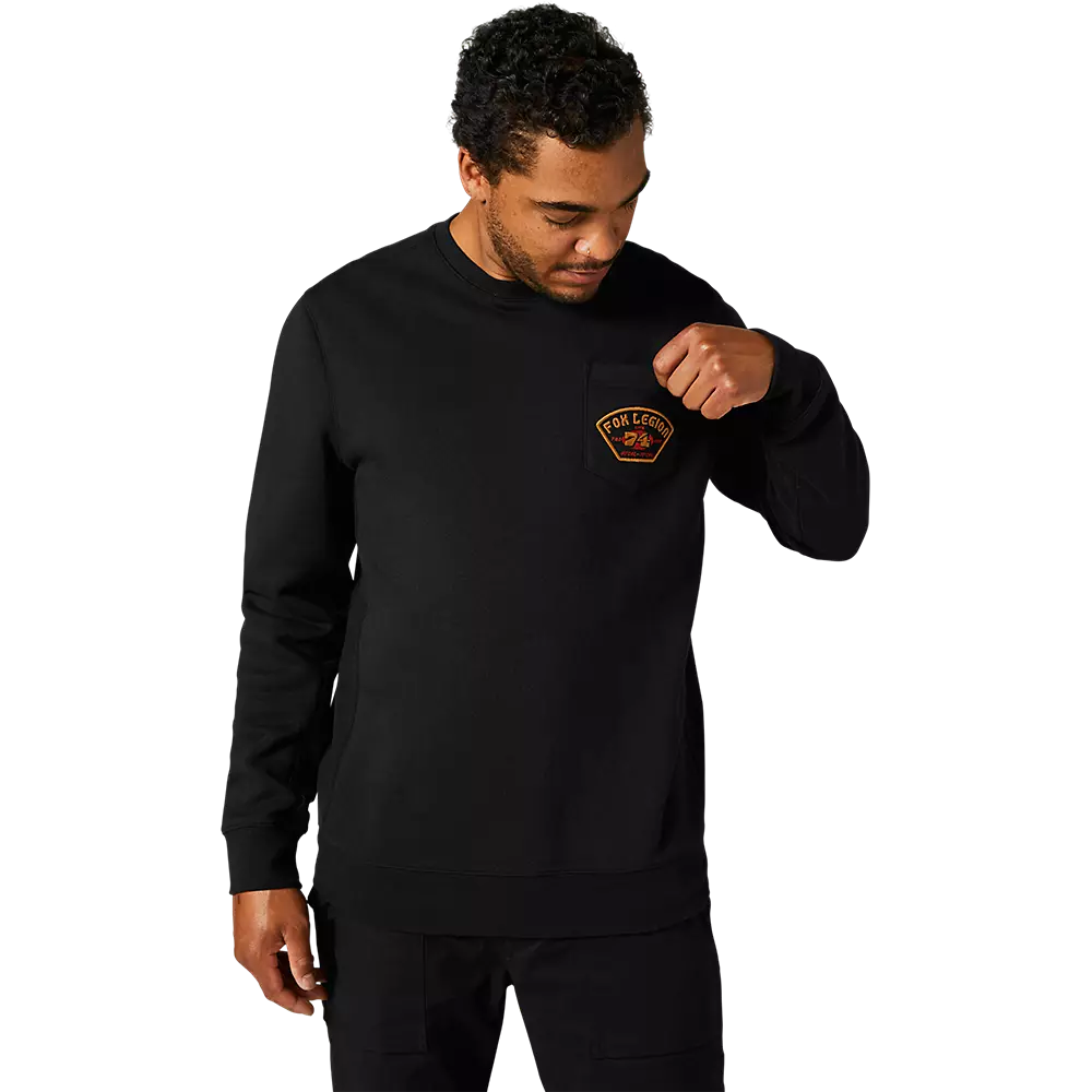 FOXRACING Sweatshirt À Col Rond At Bay 5 FOXRACING Sweatshirt À Col Rond At Bay – Image 3