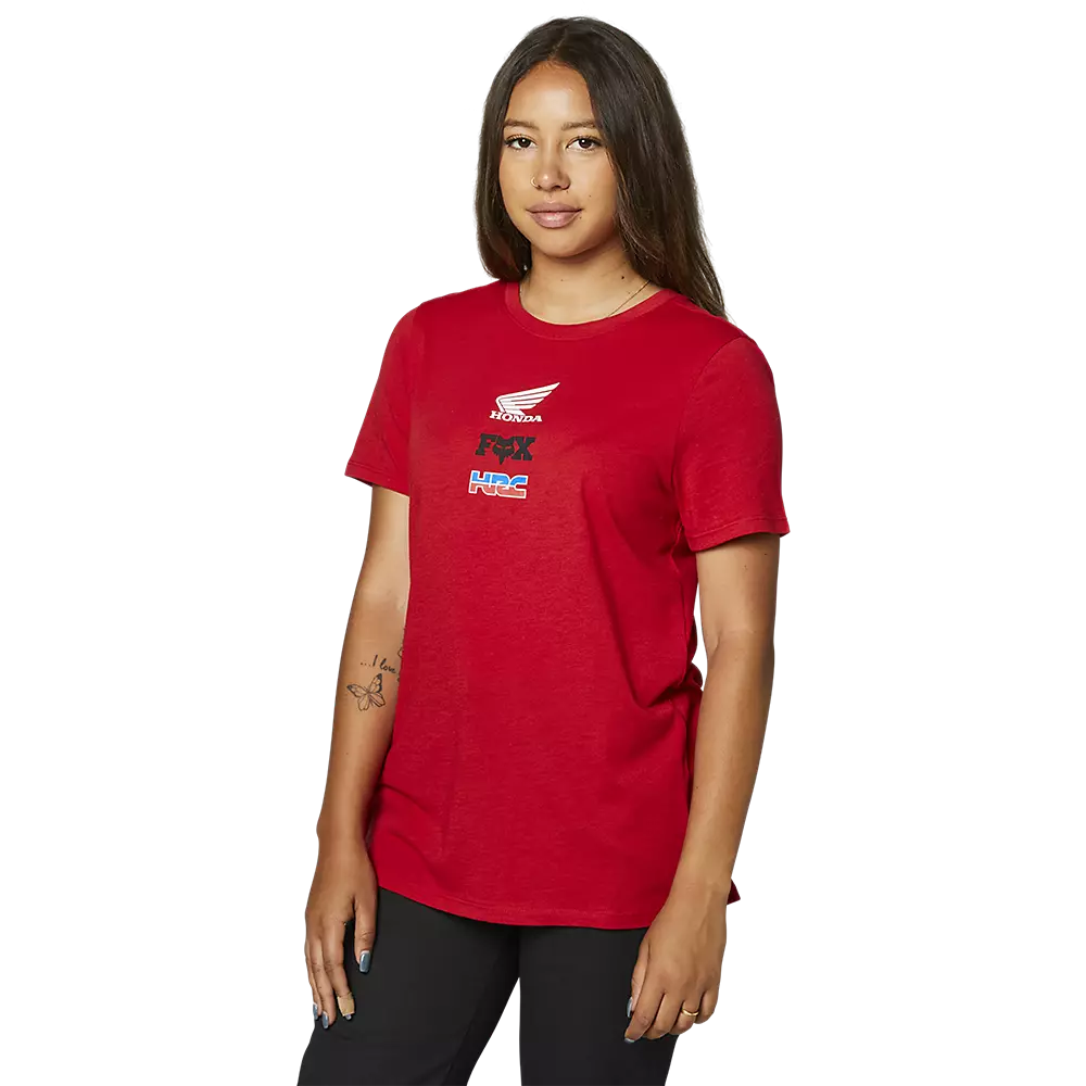 FOXRACING T-Shirt Honda Wing - Femme 5 FOXRACING T-Shirt Honda Wing - Femme – Image 3