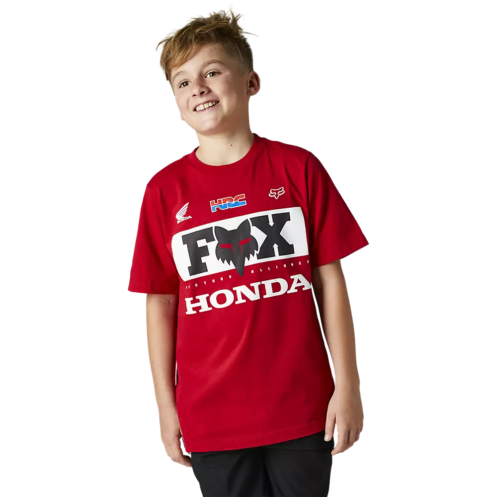FOXRACING T-Shirt Pour Enfant Honda 3 FOXRACING T-Shirt Pour Enfant Honda