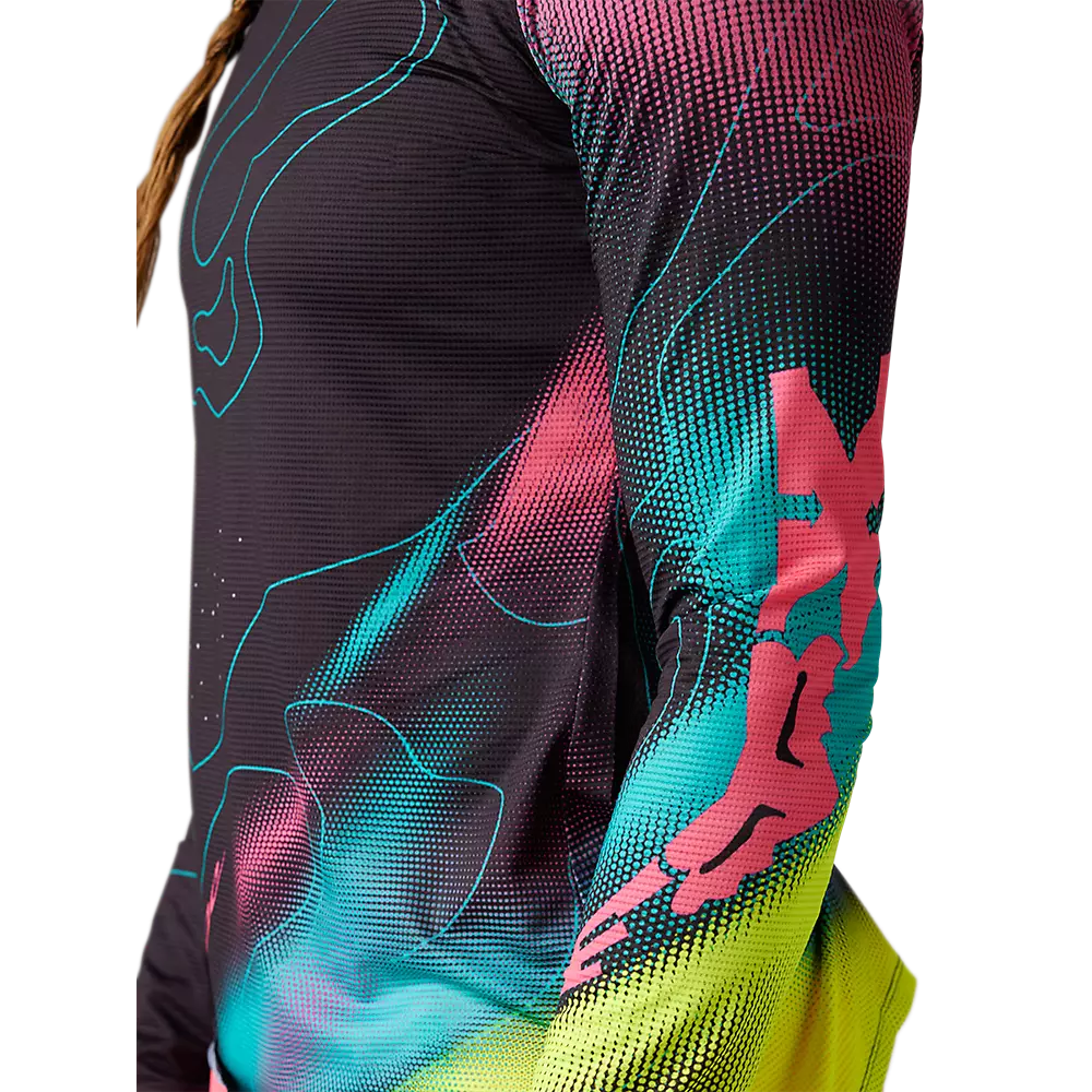 FOXRACING Maillot À Manches Longues Flexair Lunar — Femme 7 FOXRACING Maillot À Manches Longues Flexair Lunar — Femme – Image 5