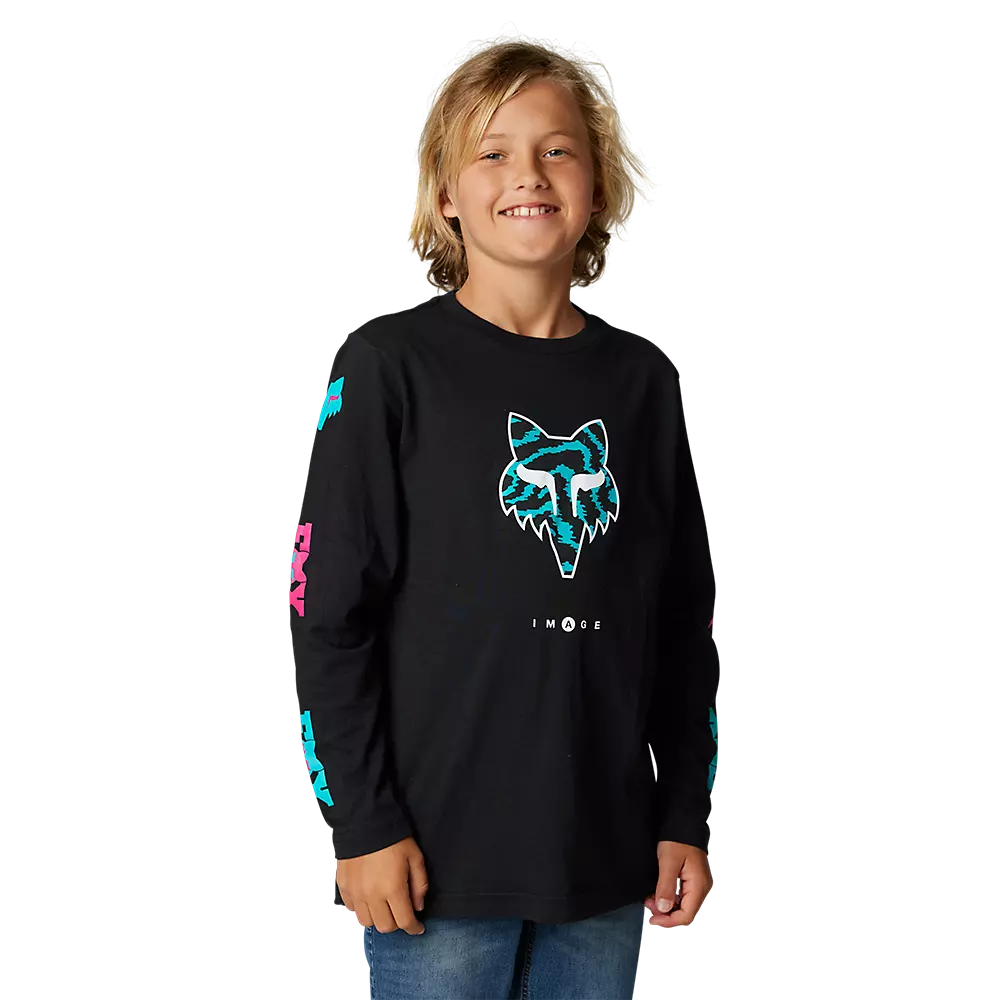 FOXRACING T-Shirt Manches Longues Youth Nuklr 3 FOXRACING T-Shirt Manches Longues Youth Nuklr