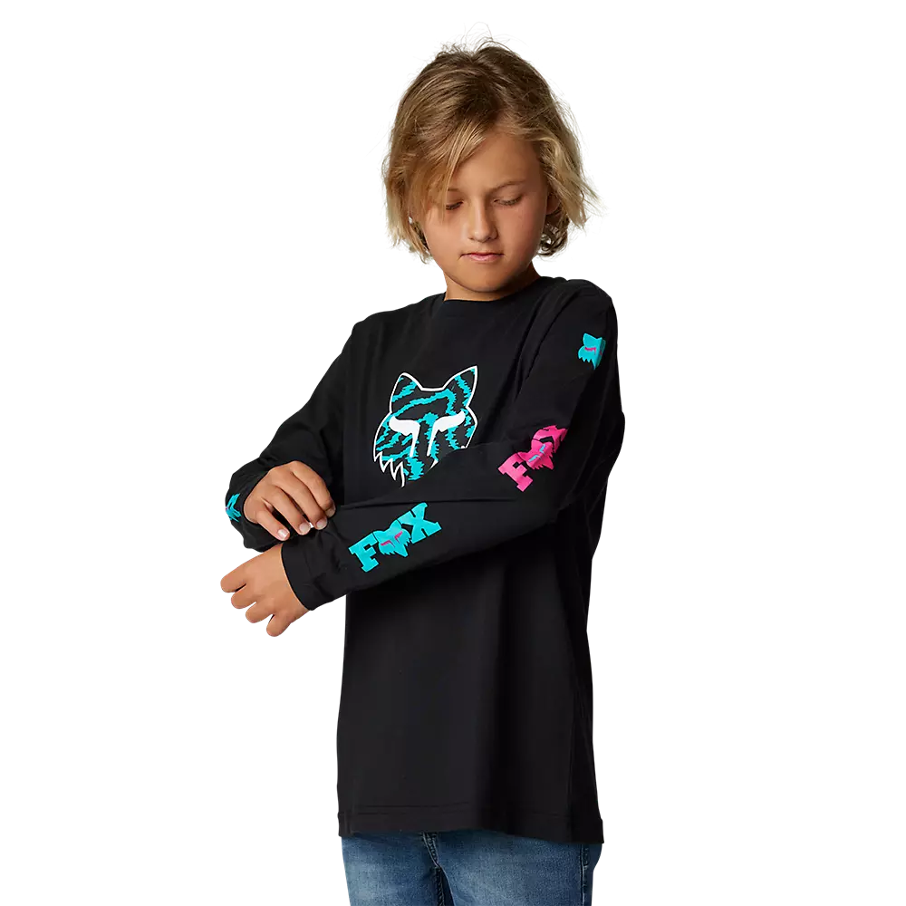 FOXRACING T-Shirt Manches Longues Youth Nuklr 4 FOXRACING T-Shirt Manches Longues Youth Nuklr – Image 2