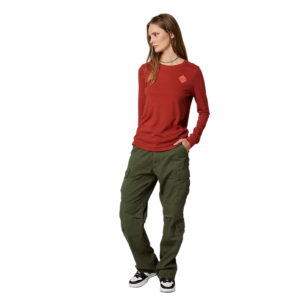 FOXRACING T-Shirt À Manches Longues Womens Coastal Blues 4 FOXRACING T-Shirt À Manches Longues Womens Coastal Blues – Image 2