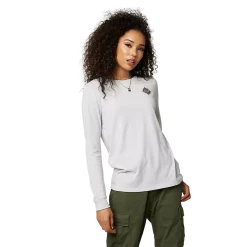 FOXRACING T-Shirt À Manches Longues Womens Coastal Blues