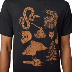 FOXRACING T-shirt Premium Track Beast -Vtt Soldes Magasin 30521001 3