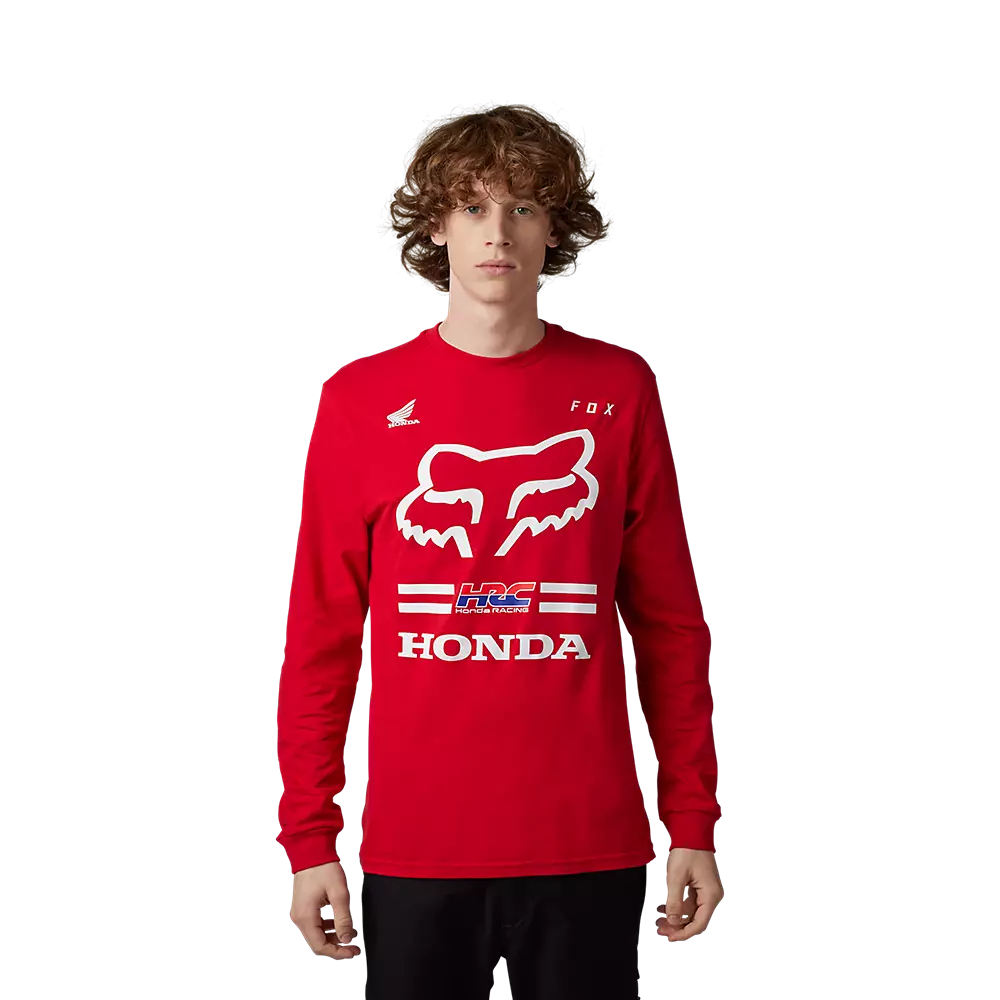FOXRACING T-shirt à Manches Longues Premium Fox X Honda 3 FOXRACING T-shirt à Manches Longues Premium Fox X Honda