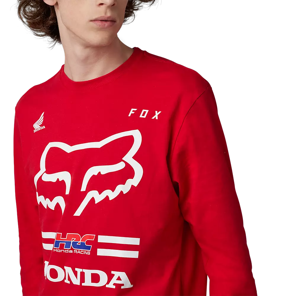 FOXRACING T-shirt à Manches Longues Premium Fox X Honda 5 FOXRACING T-shirt à Manches Longues Premium Fox X Honda – Image 3
