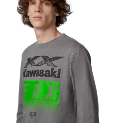 FOXRACING T-shirt à Manches Longues Premium Fox X Kawi -Vtt Soldes Magasin 30552185 3