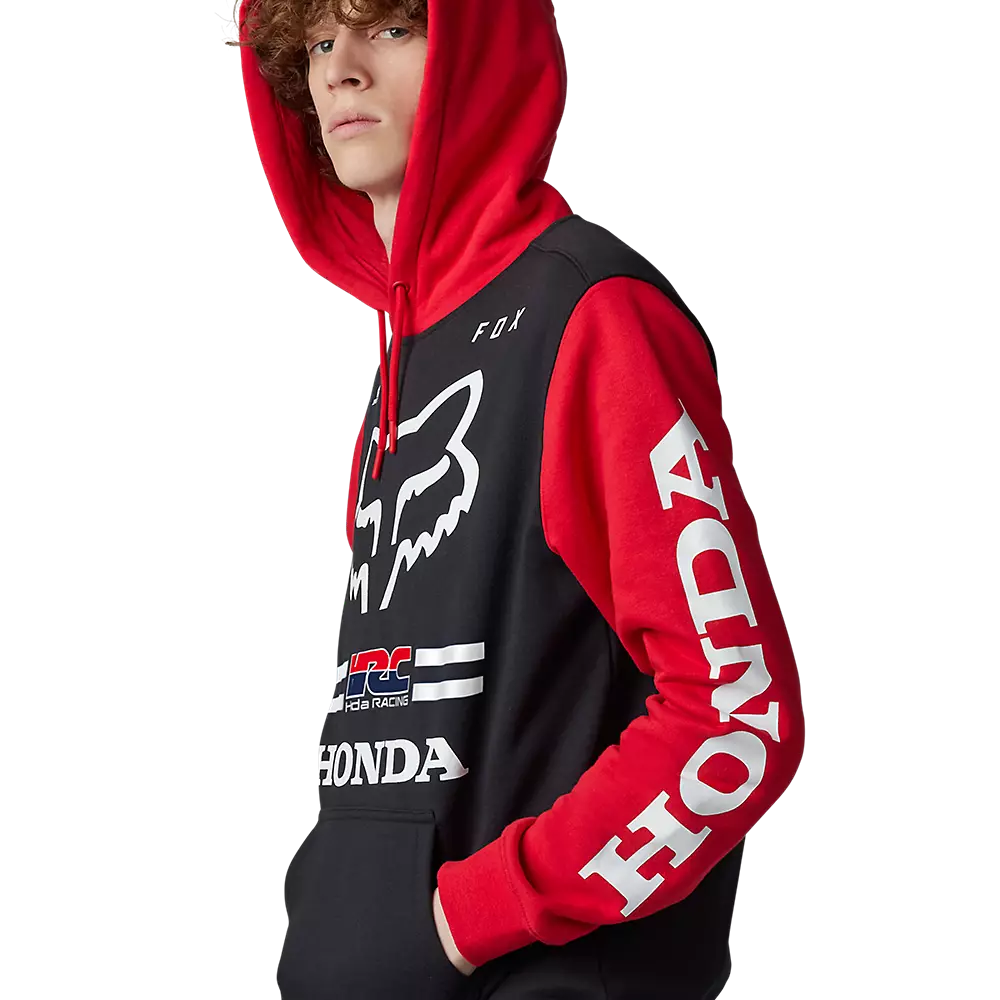 FOXRACING Sweat à Capuche Fox X Honda Pullover 6 FOXRACING Sweat à Capuche Fox X Honda Pullover – Image 4