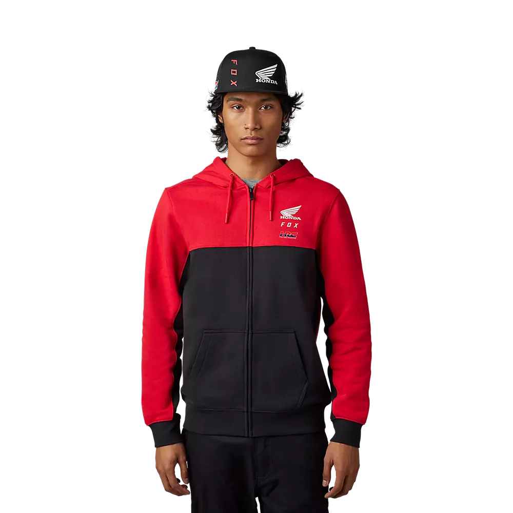 FOXRACING Sweat à Capuche Zippé Fox X Honda 7 FOXRACING Sweat à Capuche Zippé Fox X Honda – Image 5