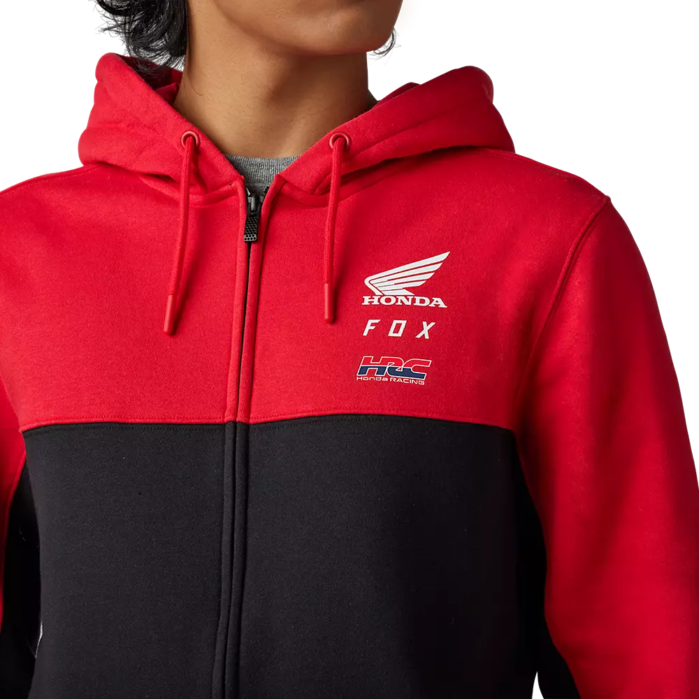 FOXRACING Sweat à Capuche Zippé Fox X Honda 8 FOXRACING Sweat à Capuche Zippé Fox X Honda – Image 6