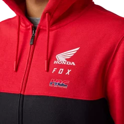 FOXRACING Sweat à Capuche Zippé Fox X Honda 16 FOXRACING Sweat à Capuche Zippé Fox X Honda -Vtt Soldes Magasin 30578122 7