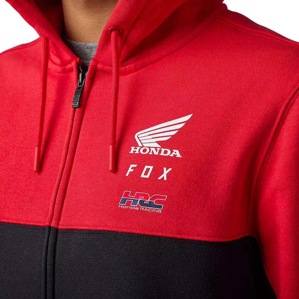 FOXRACING Sweat à Capuche Zippé Fox X Honda 9 FOXRACING Sweat à Capuche Zippé Fox X Honda – Image 7