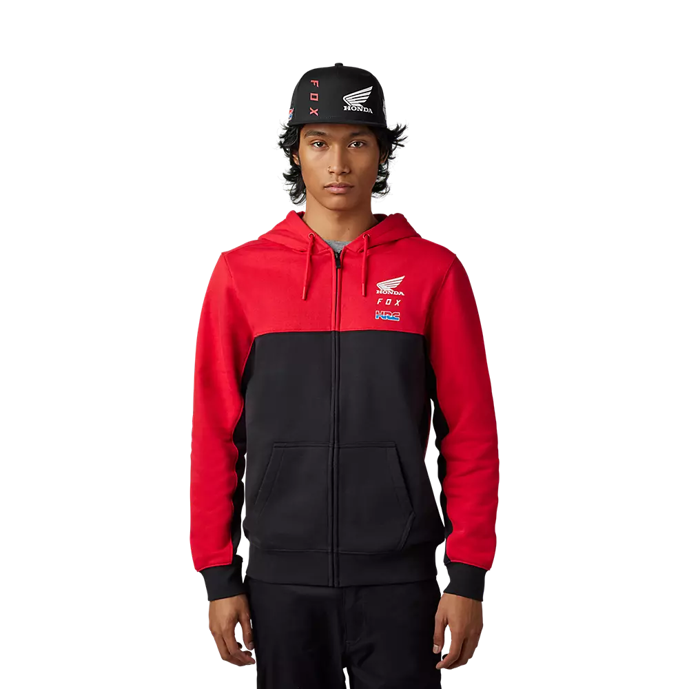 FOXRACING Sweat à Capuche Zippé Fox X Honda 10 FOXRACING Sweat à Capuche Zippé Fox X Honda – Image 8