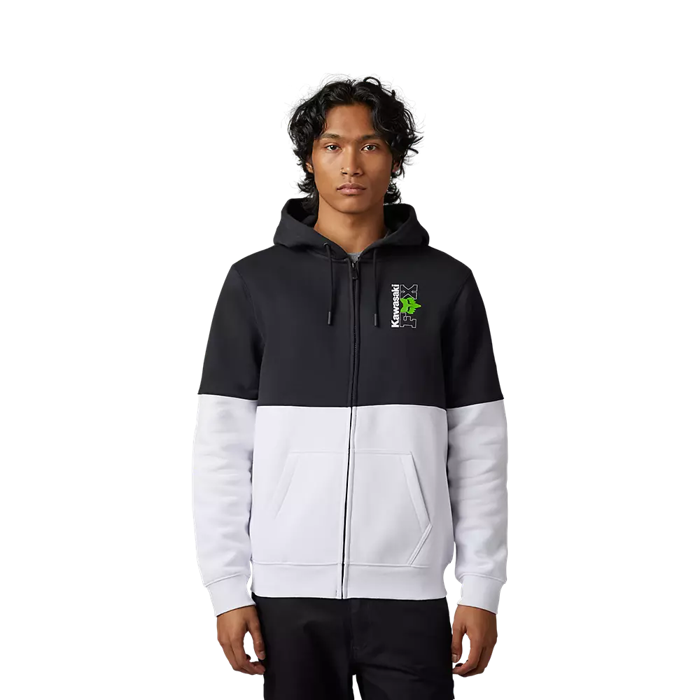 FOXRACING Sweat à Capuche Zippé Fox X Kawi 3 FOXRACING Sweat à Capuche Zippé Fox X Kawi