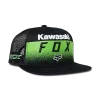 FOXRACING Casquette Snapback Fox X Kawi 1 FOXRACING Casquette Snapback Fox X Kawi -Vtt Soldes Magasin 30664001 1
